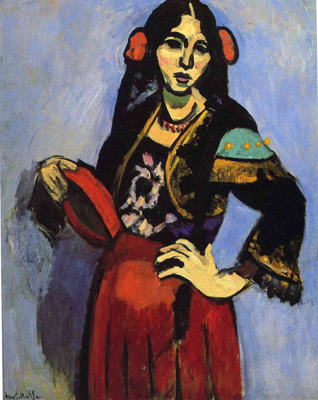 Spanish Woman with a Tamborine, 1909