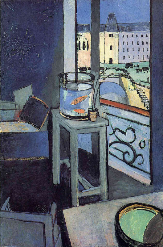 Interior with a Bowl with Red Fish, 1914<br>ղڣMuse National d'Art Moderne, Centre Georges Pompidou, Paris, France