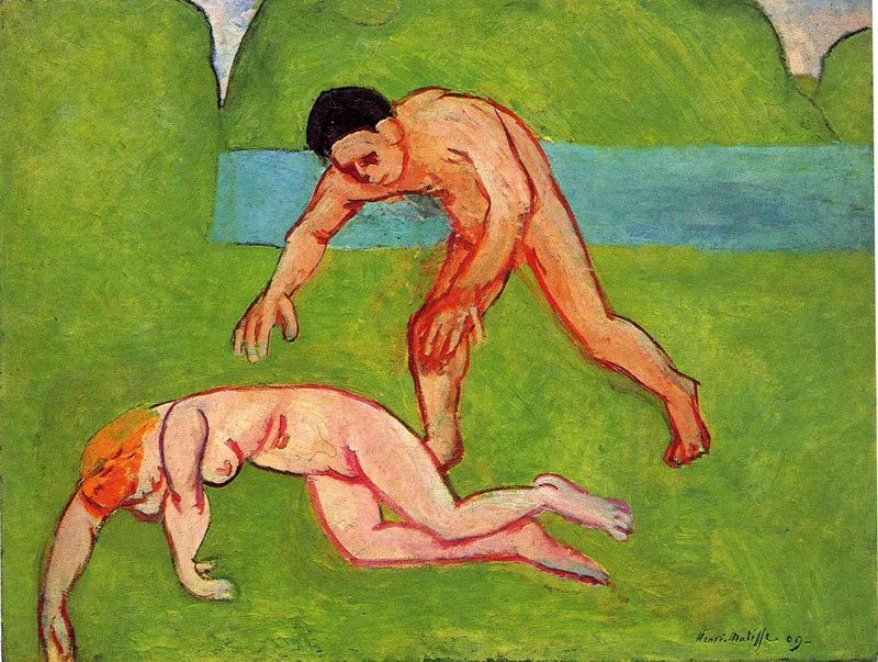 Nymph and Satyr, 1909