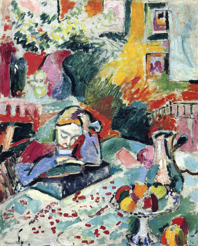 Interior with a Girl Reading, 1905