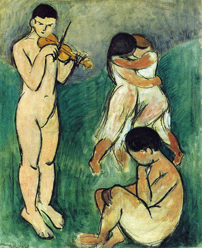 Music (Sketch), 1907