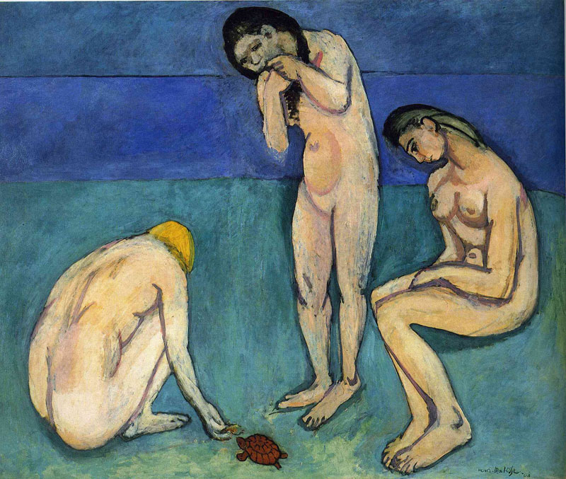 Bathers with a Turtle<br>1908, ͻ<br>ղڣSt. Louis Art Museum, St. Louis, MI, USA