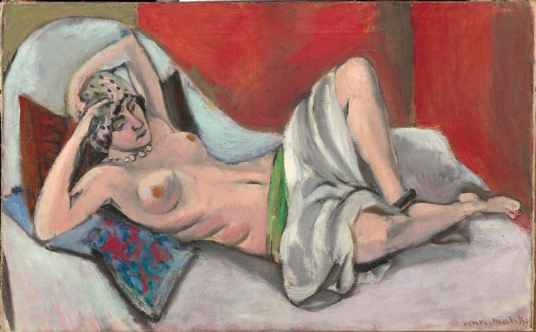 Draped Nude<br>39 x 61 cm<br>ղڣMuse de l'Orangerie, Paris, France