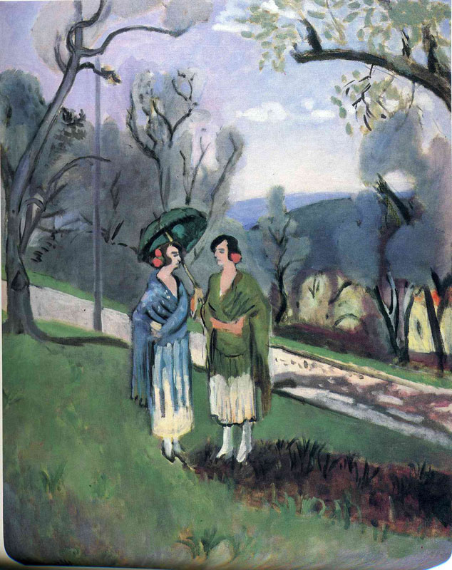 Conversation under the Olive Trees<br>1921<br>