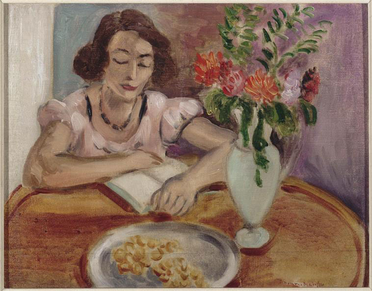 Reading girl<br>1922, 28 x 35 cm<br>ղڣTroyes, muse d'Art moderne