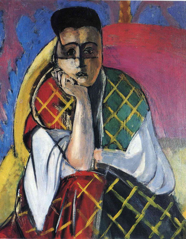 Odalisque with Gray Pants<br>1927, 65 x 54 cm<br>ղڣMuse de l'Orangerie, Paris, France