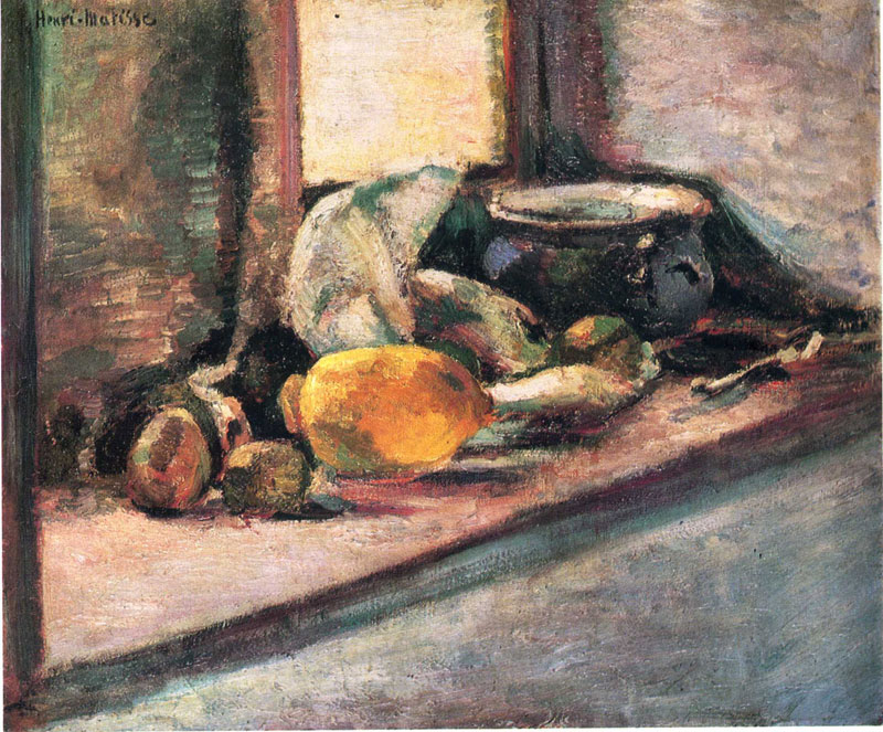Blue Pot and Lemon<br>1897, ͻ<br>ղڣHermitage, St. Petersburg, Russia