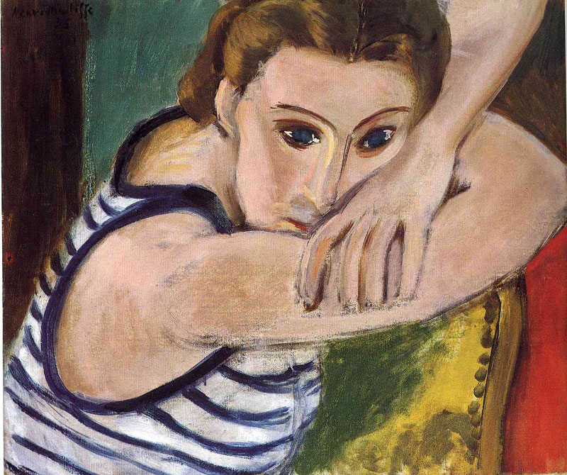 Blue Eyes<br>1934, 38 x 46 cm<br>ղڣBaltimore Museum of Art, Baltimore, MD, USA
