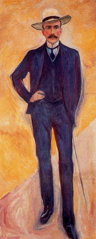 康特·哈里·科斯勒- Count Harry Kessler, 1906, <br>现收藏于：Neue Nationalgalerie, Berlin