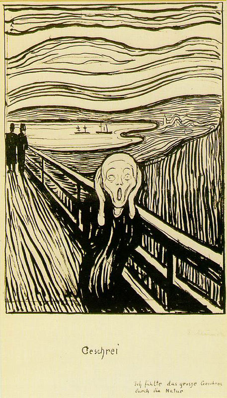 ź- The Scream, 1896<br>ղڣMoMA