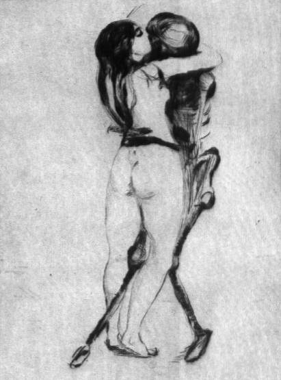 少女与死神- Girl and Death, 1894<br>