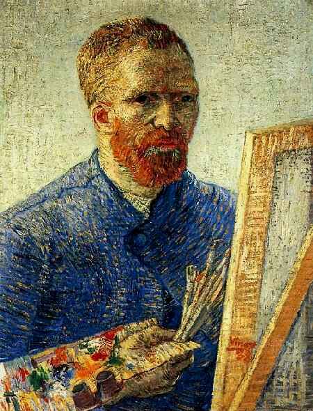 ڻǰԻ -- Self-Portrait in Front of the Easel